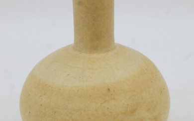 Eileen Lewenstein, British, 1925-2005, a stoneware bottle vase, impressed monogram to base, 20cm high (ARR)