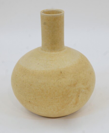 Eileen Lewenstein, British, 1925-2005, a stoneware bottle vase, impressed monogram to base, 20cm high (ARR)