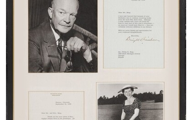 Eisenhower, Mamie Doud, and Dwight D. Eisenhower | Thank-you letters from the Eisenhowers to the Sangs