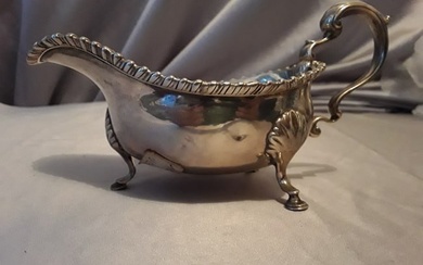 English sterling silver Souce boat