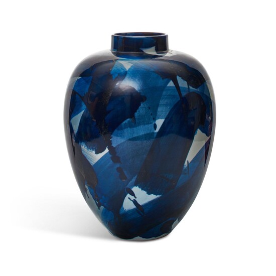 FELICITY AYLIEFF (B.1954), Blue & White Vase, 2018