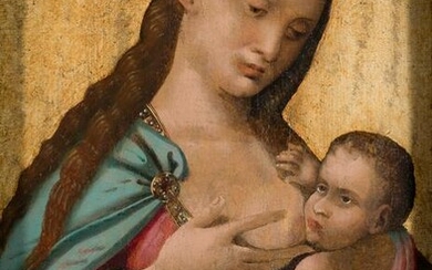 FERNANDO LLANOS "The Virgin with the Child"