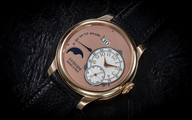 F.P. JOURNE, OCTA LUNE, A FINE GOLD AUTOMATIC WRISTWATCH WITH...
