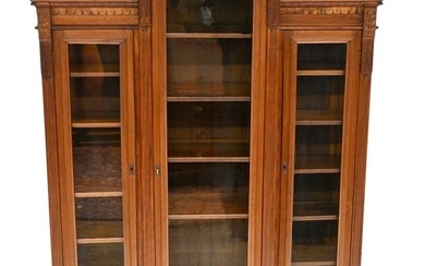 Fine Aesthetic Victorian Triple Bookcase