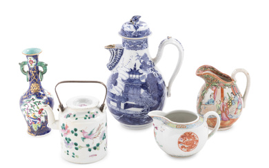Five Chinese Porcelain Wares