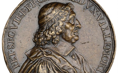 France, Pierre Séguier, 1588–1673, Chancellor of France, cast uniface AE Medal, by...