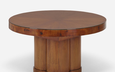 French Art Deco Pedestal table