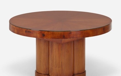 French Art Deco, Pedestal table
