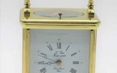 French L'Epee Sainte Suzanne Carriage Clock