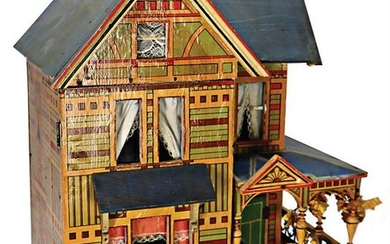 GOTTSCHALK dollhouse, country house 1902, 3582/3 pencil