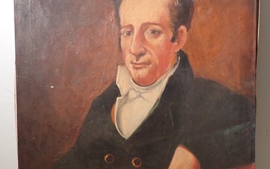 Gentleman Oil on Canvas Portrait