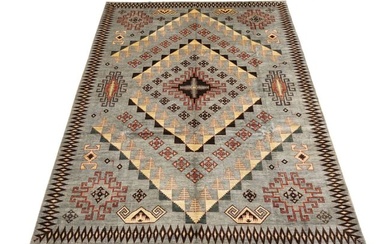 Geometric Tribal Boho Farmhouse Decor 10X14 Afghan Oriental Rug Handmade Carpet