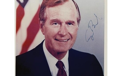 George Bush Signed Photograph