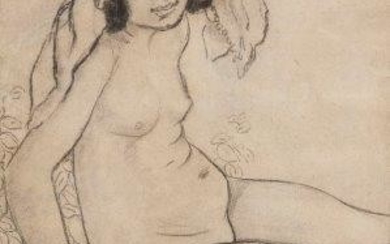 Georges Henri Manzana Pissarro, French 1871-1961- Nu...