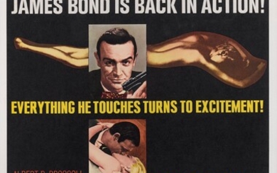 Goldfinger (1964), poster, US
