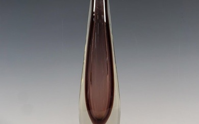 Hadeland Glassverk by Willy Johansson Glass Vase