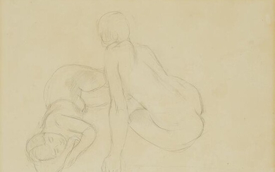 Henri Matisse (1869-1954), DEUX FIGURES, 1928, signed lower