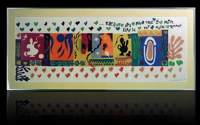Henri Matisse Serigraph One Thousand & one Nights. -...