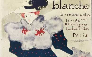 Henri de Toulouse-Lautrec La Revue Blanche Lithograph 1995