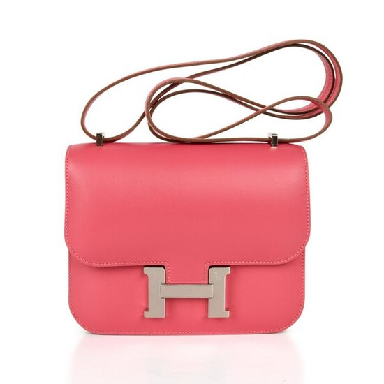 Hermes Constance Bag Rose Lipstick Pink 18 Mini III