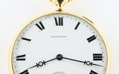 Howard 14k Gold Pocket Watch