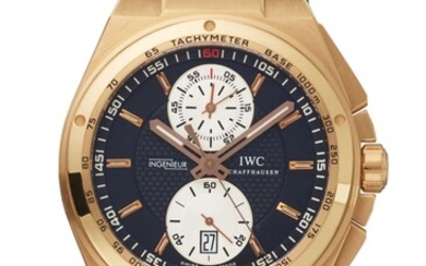 IWC, PINK GOLD BIG INGENIEUR FLYBACK CHRONOGRAPH WRISTWATCH, REF. IW378402, MOVEMENT NO. 3'004'067, CASE NO. 3'390'506