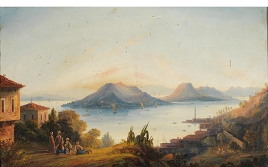 Italienischer Maler der zweiten Hälfte des 19. Jahrhunderts, ANSICHT VON ISTANBUL
