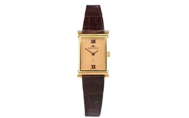 JAEGER-LECOULTRE. 18K YELLOW GOLD.