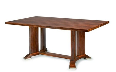JULES LELEU (1883-1961) Table de salle à manger en