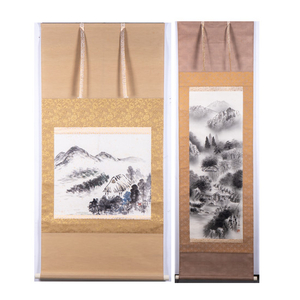 Japanese Scrolls Depicting Landscapes