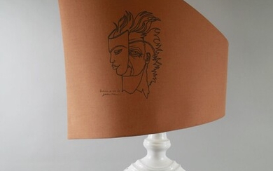 Jean MARAIS (1913-1998) Lampe aplatie toutes... - Lot 22 - Copages Auction Paris
