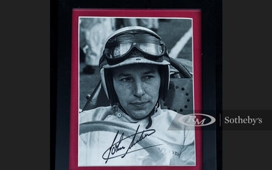John Surtees Signed Photograph