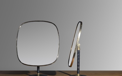 Josef FRANK 1885-1967 Paire de miroirs de table – circa 1950