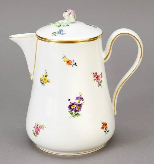 Jug with handle and lid, Meiss