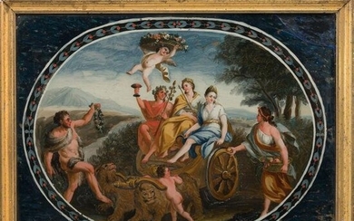 LUCA GIORDANO (Bottega di), Scene mitologiche