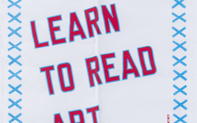 Lawrence Weiner (b.1942) Learn to Read
