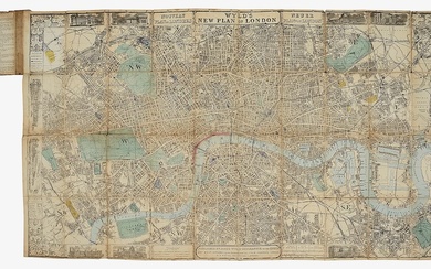 London. Wyld's New Map of London, 1877