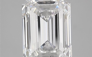 Loose Diamond - Emerald 3.22ct E VS1