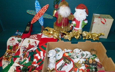 Lot of Vintage Christmas Items