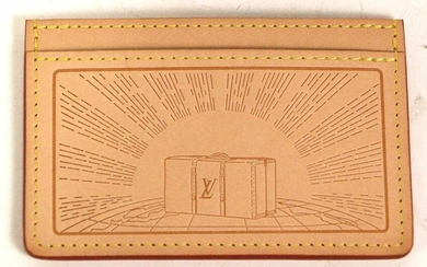Louis Vuitton Beige Card Wallet