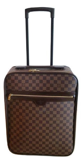 Louis Vuitton Damier Ebene Pegase 45 Rolling Luggage