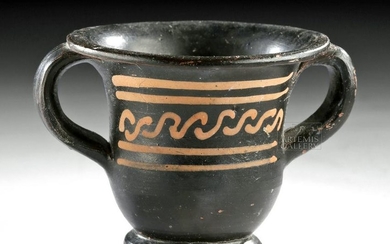 Miniature Greek Xenon Pottery Kantharos