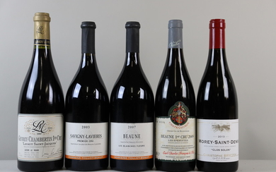 Mixed Lot Burgundy 2003/2007/2009/2013