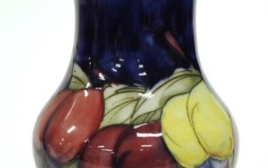 Moorcroft Wisteria pattern vase 12.5cm high approx