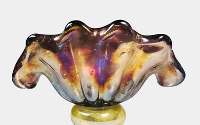 Murano Glass Bowl, Circa 1955