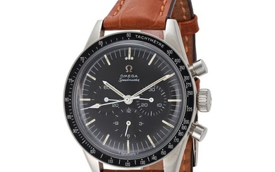 OMEGA - A VINTAGE OMEGA SPEEDMASTER "ED WHITE" CHRONOGRAPH WRISTWATCH in stainless steel, ST105.0...