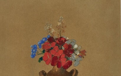 Odilon Redon, Fleurs dans un pot de grès