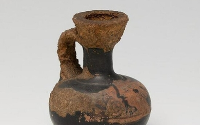 Oinochoe, Attica, Greece, 5th-4th century BC. Ceramic.