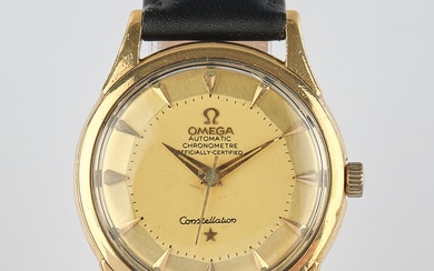 Omega Constellation / "Pie Pan", Switzerland, 1959, Ref. OT 14.381, case GG 750, automatic movement
