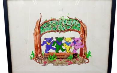 Original Grateful Dead Proof Art: Bears in the Woods
